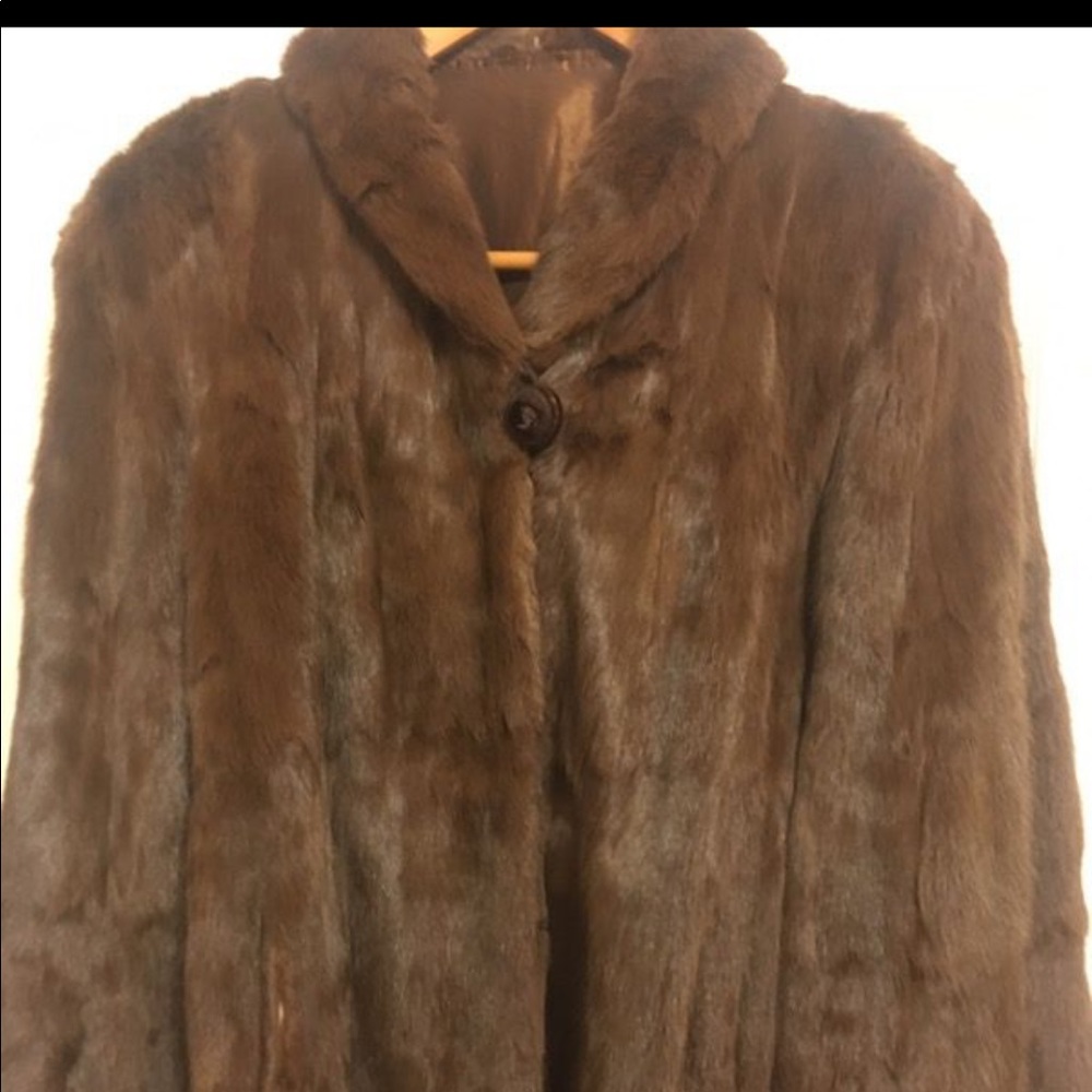 Vintage Rabbit Fur Jacket